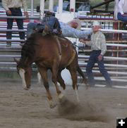 Bronc riding