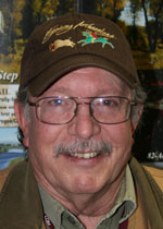 Sam models the 2011 Wyoming Archaeology hat