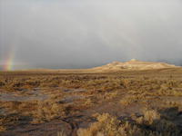 Red buttes near LaBarge. Photo by Laurel Profit, Pinedale Online!