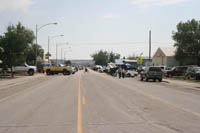 Main street in LaBarge during the annual DoLittle Car Show. Photo by Dawn Ballou, Pinedale Online!