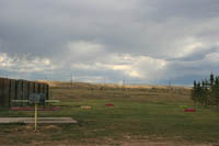 Horseshoe pits in the LaBarge town park. Photo by Dawn Ballou, Pinedale Online!