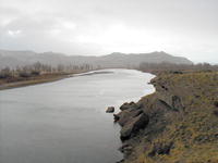Green River near LaBarge. Photo by Laurel Profit, Pinedale Online!