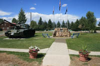 Memorial Park Photo by Dawn Ballou, Pinedale Online!